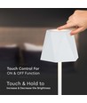 EN: VT-1034 4W LED TABLE LAMP 3IN1 WHITE