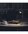 6W LED bordlampe i sort metal - 500lm, 3000K, IP20 indendørs, højde 44,5cm