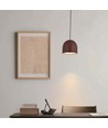 8,5W pendellampe, Ø10cm - Touch on/off, kobber, 3000K, 160cm wire, inkl. lyskilde