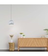 8,5W LED pendel / hængelampe - Ø12-18cm, hvid, touch on/off, 3000K, inkl. lyskilde