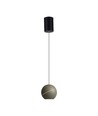 8,5W LED pendel, Ø12cm - Champagne guld, touch on/off, 3000K, inkl. lyskilde