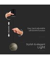 8,5W LED pendel, Ø12cm - Champagne guld, touch on/off, 3000K, inkl. lyskilde