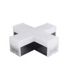 X-samler til LED lineær belysning, sort - 6500K, IP20, 181x181x58mm