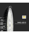 120W/150W/200W LED high bay, 160lm/W - IP65, 3-i-1 CCT, justerbar watt, Ø32cm