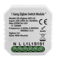 Zigbee indbygningsrelæ - 250W LED