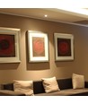 18W LED aluminiumsmodul - 3000K, 1900lm, 34 grader, sort kabinet, IP20