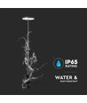 12W LED Havespot - 150x800mm, 4000K, antracit, IP65