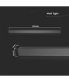 16W LED væglampe - IP65 indendørs og udendørs, 101cm, Antracit, inkl. lyskilde