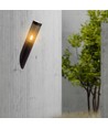 E27 sort bedlampe, 40cm - IP44, rustfrit stål, uden lyskilde, have/sti monteret