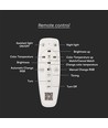 95W smart dekorativ LED loftslampe - 9900lm, Ø52cm, CCT, dæmpbar, inkl. fjernbetjening