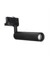 7W Samsung LED skinnespot, RA90, sort - 100lm/W, 5 års garanti, IP20 indendørs