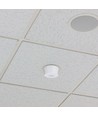 Bevægelsessensor 360° PIR, 1000W - Påmontering, rækkevidde op til 30m, IP20 indendørs, hvid