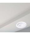 300W Mikrobølge bevægelsessensor - 360°, hvid, IP20, rækkevidde 1-8m, justerbar lux og tid