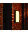 20W LED udendørs væglampe - IP65, 2300lm, sort, varm hvid, 40cm høj