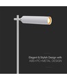 Opladelig 3-i-1 LED lampe - Magnetisk, hvid, dæmpbar, inkl. fod og 2 stk. monteringsbeslag