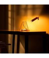 Opladelig 3-i-1 LED lampe - Magnetisk, rød, dæmpbar, inkl. fod og 2 stk. monteringsbeslag