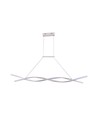 30W LED pendel, 120x100cm - 3450lm, hvid, 4000K, designer loftlampe, inkl. lyskilde