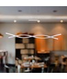 120cm 30W LED pendel, hvid - 115lm/W, 3000K, 120x100cm, inkl. lyskilde
