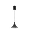 9W LED pendel - 19,5x17,5cm, 1000lm, sort, 4000K, inkl. lyskilde