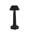 1W genopladelig LED bordlampe, 3-i-1 CCT - 5V, 1800mAh, sort, Ø9,5 x 22,5 cm