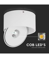 20W Overflade Downlight - LED, COB, 3in1, Hvid, Hus.