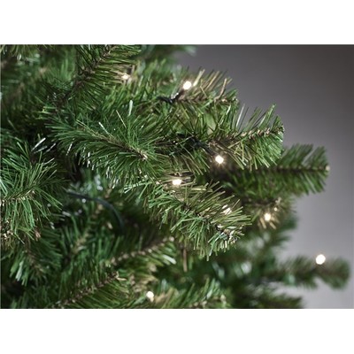 Restsalg: Kunstigt juletræ 180 x 118 cm, med lys