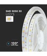 30 LED Stribelys 4.8W - 4000K, IP65