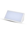 20W LED væglampe, IP65 - 3000K, grå, udendørs, 110 grader, 2045lm