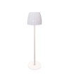 2,7W genopladelig LED bordlampe, hvid - Touch dæmpbar, 3-i-1 CCT, USB-C, højde 34cm