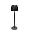 2,7W LED bordlampe, sort - Touch dæmpbar, 3-i-1 CCT, genopladelig, USB-C, 10,5 x 34 cm