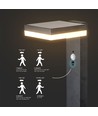 5,5W LED Solar Lygtepæl - PIR Sensor, IP54