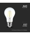 V-Tac Kultrådspære 4W E27 - 6500K, A60