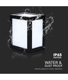 12W LED væglampe - IP65, sort, 1350lm, udendørs, inkl. lyskilde