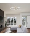 45W LED loftslampe - 3900lm, 3-trin dæmpbar, 3-i-1 CCT, hvid, inkl. fjernbetjening