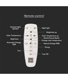 75W Loftlampe - LED 3 Trins Dæmpbar, 3i1, Fjernbetjening, Hvid Hus, IP20