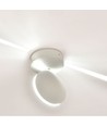 6W Væglampe - LED, 3000K, IP65, Hvid Hus