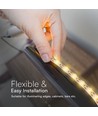 48 LED stribelys 16,5W/m - 4000K, IP20, 5m/rulle