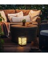 5W Havelampe E27 - LED, Sort hus