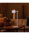 Opladelig 3-i-1 LED lampe - Magnetisk, dæmpbar, CCT, op/ned lys, hvid, inkl. fod og 2 stk. monteringsbeslag