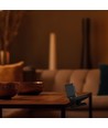 Opladelig 3-i-1 LED lampe - Magnetisk, dæmpbar, CCT, op/ned lys, sort, inkl. fod og 2 stk. monteringsbeslag