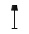 5W LED solcelle magnetisk bordlampe - Touch dæmpbar, CCT, IP65, sort, 400lm, inkl. batteri