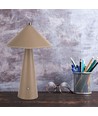 3W LED Bordlampe - Genopladelig, Touch-Dæmpbar, 3i1, Brun, Hus