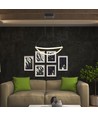 12W LED pendel, Ø40cm - Sort, 4000K, 1,5m ledning, inkl. lyskilde