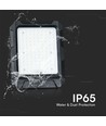 10W Solpanel Projektør - 4000K, Med Fjernbetjening, IP65