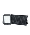 15W LED solcelle projektør med solpanel - 4000K, 3.7V, IP65, inkl. fjernbetjening, arbejdslampe, udendørs