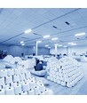150cm 48W vandtæt komplet LED armatur - Samsung LED chip, 120lm/W, IP65, 6500K