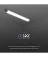 60cm 18W vandtæt komplet LED armatur - Samsung LED chip, 120lm/W, IP65, 6500K, GT-Series
