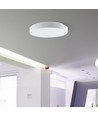 40W Dæmpbar LED loftslampe - Ø40cm, CCT, 3 lyskulører, fjernbetjening