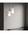 LED designer pendel lampe - hvid, med G9 fatning