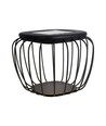 1W Solara designer have/bordlampe - Solcelle, IP44, 120lm, 3000K+6000K, grå, lanterneformet